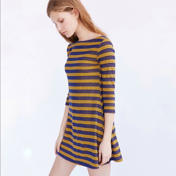 Urban Outfitters Dresses & Skirts - UO | BDG Boaty Stripe Swing T-Shirt Dress